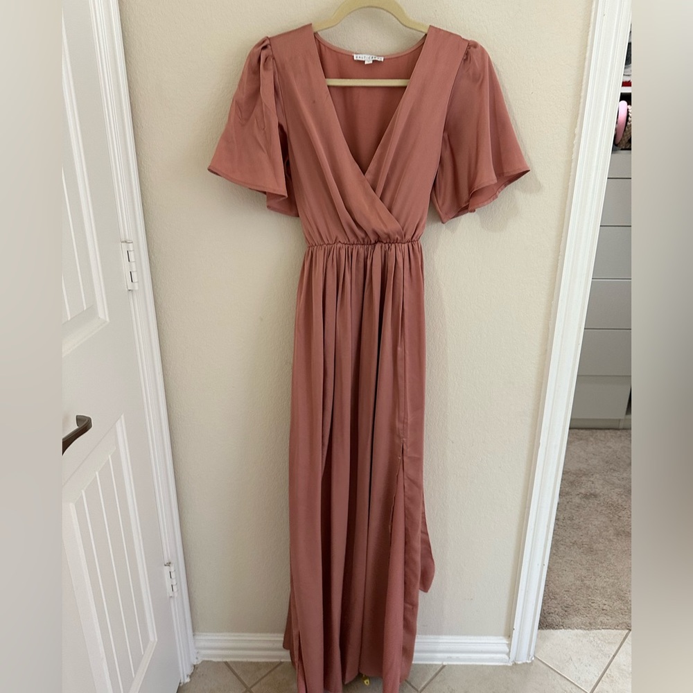 Baltic born satin dress